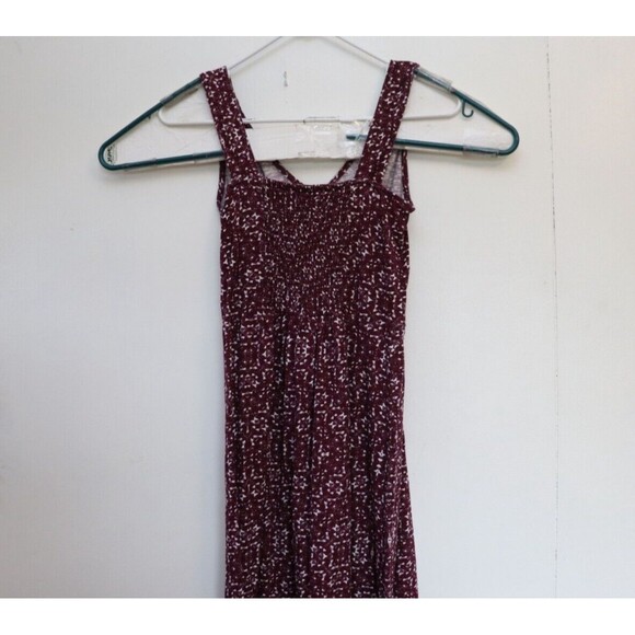 Eddie Bauer Maxi Dress Womens XS Long Red Spring‎ Print Cottagecore Prairie - Picture 5 of 9